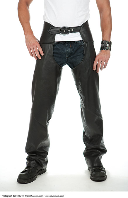 Leather Full Chaps for Men by Lissa Hill