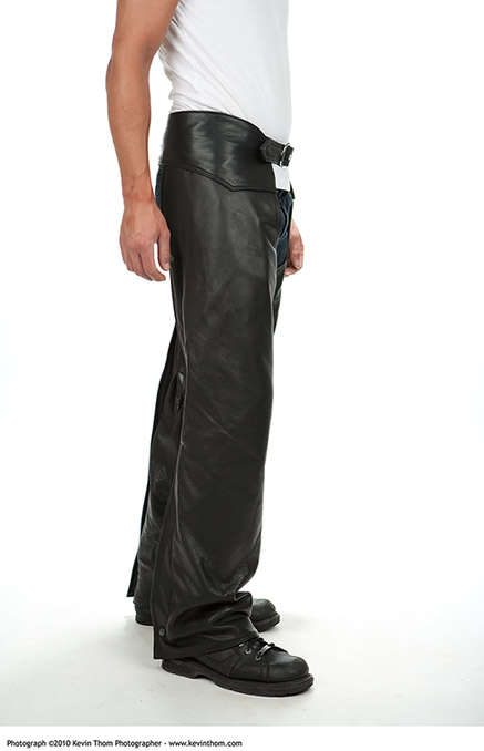 Leather Full Chaps for Men by Lissa Hill