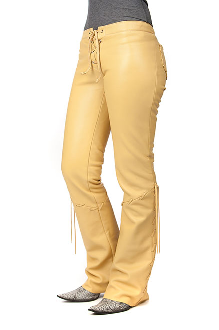 Custom Leather Pants by Lissa Hill