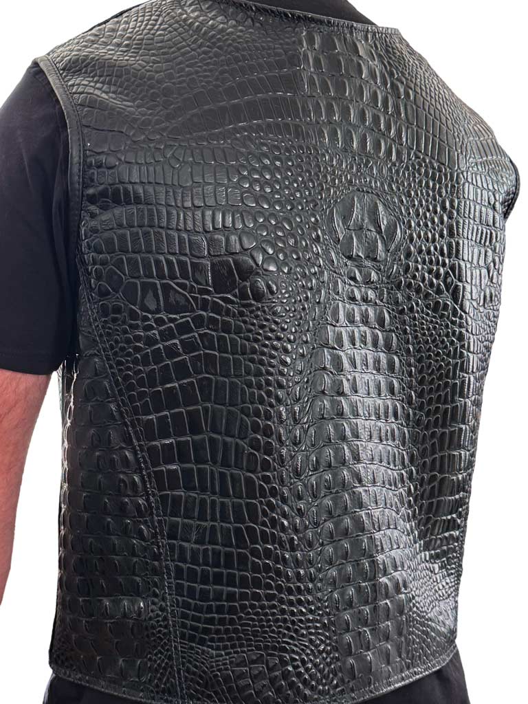 Men's Custom Leather Vests - Image 3