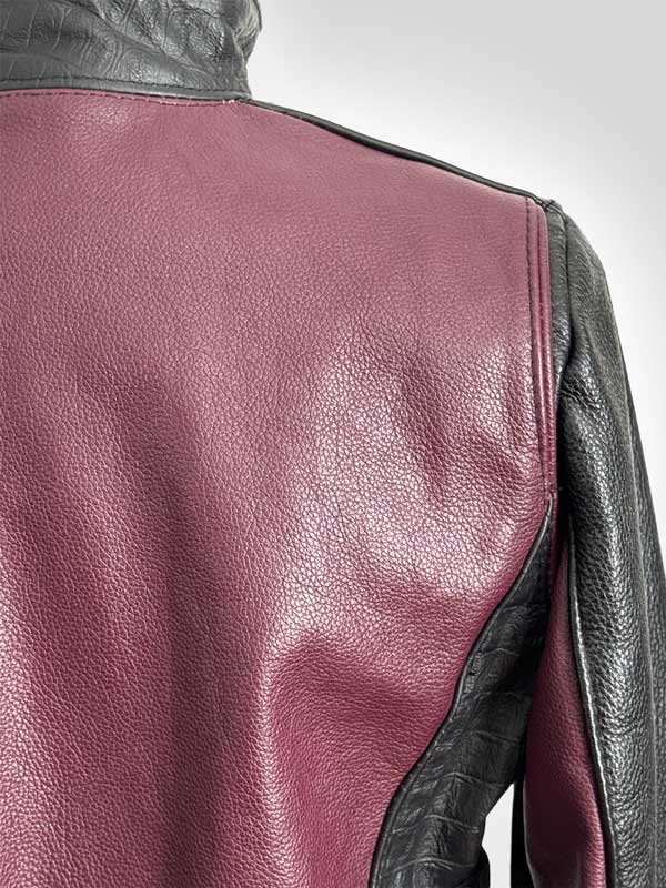 Leather Cafe Racer Motorcycle Jacket