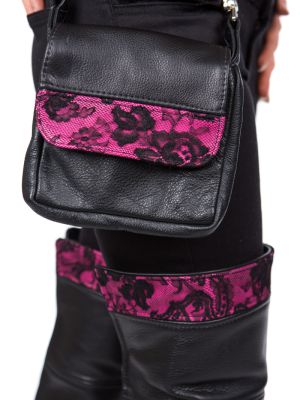Leather & Lace Riding Purse