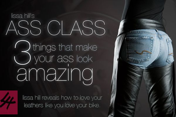 Leather Lady takes the ASS CLASS to the Toronto Motorcycle Show