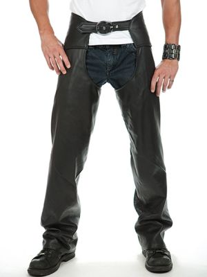 Men’s Leather Full Chaps