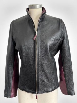 Women’s Custom Long Line Cafe Racer Jacket